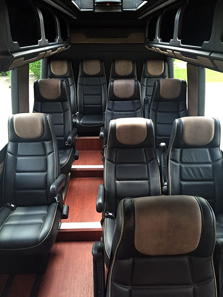 13 seater van